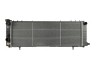 Radiator intercooler Jeep Cherokee/Wagoneer, 84-1997, Comanche, 84-1992, 787x268x34mm, RapidAuto 240408A1
