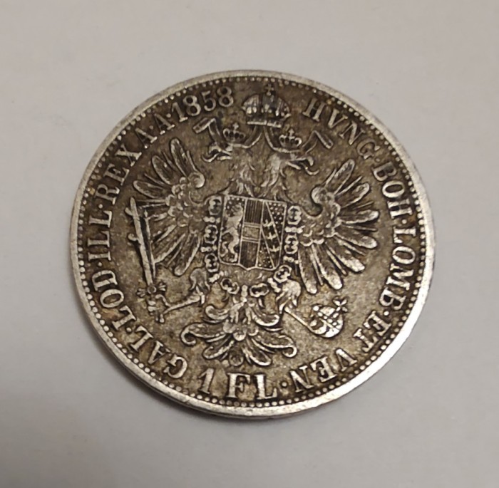 Austria - 1 Florin 1858 A - Argint