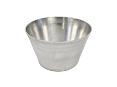 Sosiera din aluminiu pentru servit desert, sosuri, creme, diametru 6 cm, Garcima, GRC60006