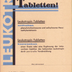 HST A1961 Reclamă medicament Germania anii 1930-1940