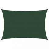 Cumpara ieftin Panza parasolar, verde inchis, 4x5 m, HDPE, 160 g/m&sup2;