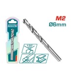 TOTAL - BURGHIU PENTRU METAL M2 HSS - DIAMETRU 6MM (INDUSTRIAL) PowerTool TopQuality