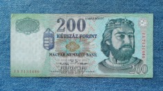 200 Forint 2001 Ungaria foto