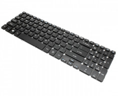 Tastatura laptop Acer Aspire V5-571 US neagra fara rama foto