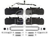 FEBI BILSTEIN 171243 set placute frana,frana disc