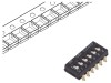 Comutator DIP-SWITCH 6 Secțiuni OFF-ON 24VDC