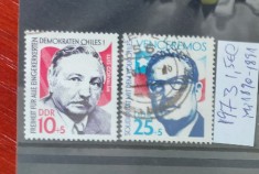 TS21 - Timbre serie DDR - 1973 Mi1890-91