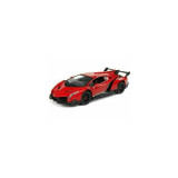 Cumpara ieftin Masinuta sport RC pentru copii cu telecomanda, Lamborghini Veneno rosu, LeanToys, 9739