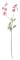 Set 9 flori artificiale roz 76 cm - 1