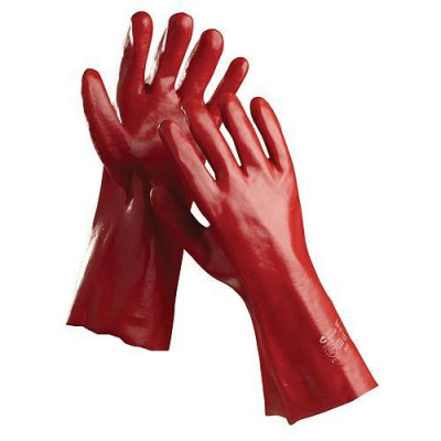 Mănuși REDSTART 11/XXL, 35 cm, acoperire PVC foto