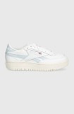 Reebok Classic sneakers CLUB C culoarea alb