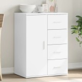VidaXL Dulap, alb, 59x39x80 cm, lemn prelucrat 840534
