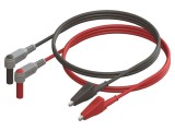 Cabluri de măsurare CAL TEST 10A 0,6m izolate -20&divide;80&deg;C