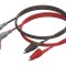 Cabluri de măsurare CAL TEST 10A 0,6m izolate -20&divide;80&deg;C