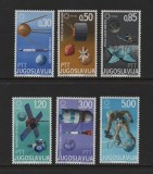 Iugoslavia 1967 - Expo Montreal, cosmonautica, serie neuzata