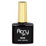 Base Coat Acrygel, 10.5ml, Capacitate 10.5ml, Negru, Profesional, Oem