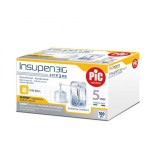 Cumpara ieftin Ace Insulina PIC Solution Insupen 31G x 5mm, 100 buc. Sterile, Unica Folosinta. Compatibil stilouri injectoare. Injectare Confortabila