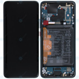 Huawei Mate 20 Pro (LYA-L09, LYA-L29, LYA-L0C) Capac frontal al modulului de afișare + LCD + digitizer + baterie verde smarald 02352GGB