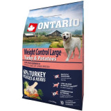 ONTARIO Weight Control Large - turkey &amp;amp; potatoes 2,25kg