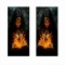 Set 2 stickere auto pentru stalpi usi, print hd ecosolvent, folie orajet oracal autoadeziva, 50x22 cm