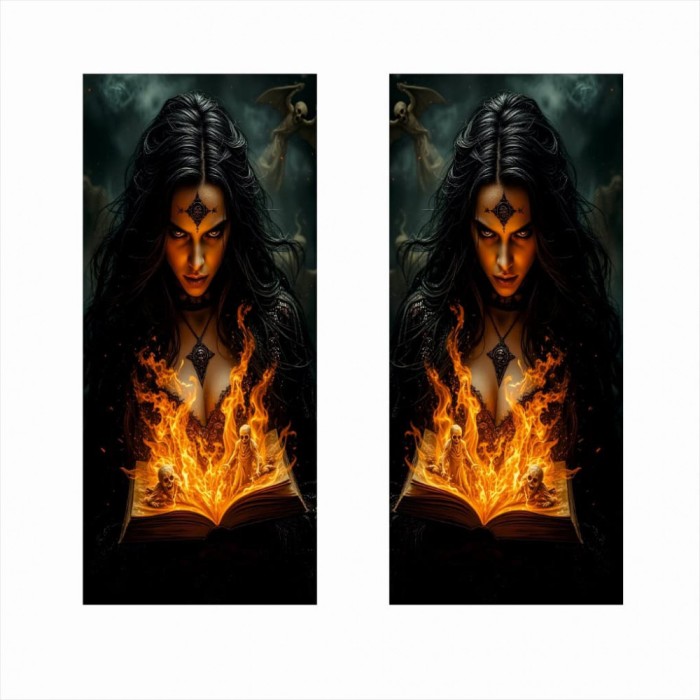 Set 2 stickere auto pentru stalpi usi, print hd ecosolvent, folie orajet oracal autoadeziva, 50x22 cm