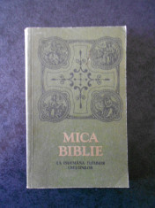 MICA BIBLIE LA INDEMANA TUTUROR CRESTINILOR foto