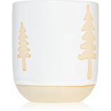 Paddywax Cypress &amp; Fir White Glazed Raw Ceramic lum&acirc;nare parfumată 240 g
