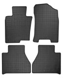 Set covorase auto din cauciuc Nissan Navara 2016-; Renault Alaskan 2016-, Negre AutoDrive ProParts