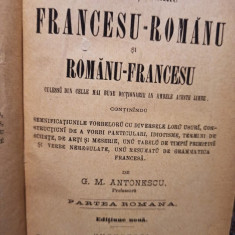 G. M. Antonescu - Nou dictionariu francesu - romanu si romanu - francesu