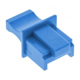 Set 100 buc protectie impotriva prafului pentru RJ45 Albastru, InLine IL59942D