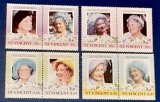 Cumpara ieftin ST.VINCENT 1975 Regina ElIsabeta II, QUEEN MOTHER , SERIE PERECHE MNH, Nestampilat