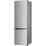 Combina Frigorifica Albatros CFX343E, 262 L, Clasa E, H 180 cm, Inox/Argintiu