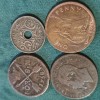 Lot 4 monede, Europa