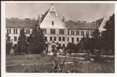 Carte Postala veche - Gheorgheni, Liceul , circulata 1969 foto