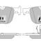 MOTAQUIP LVXL1735 set placute frana,frana disc