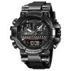Ceas barbatesc de mana Stryve Digital Analog Militar 5 ATM Fashion Sport Negru