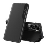 Husa Honor 90 Lite Eco Leather View flip tip carte, negru
