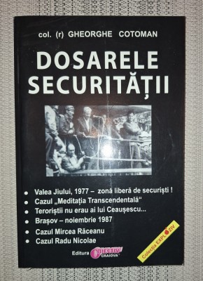 Gheorghe Cotoman&amp;nbsp;-&amp;nbsp;Dosarele securitatii foto