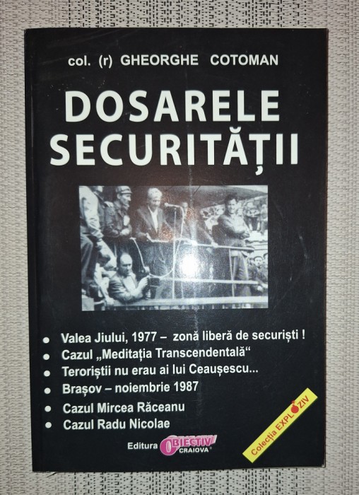 Gheorghe Cotoman&nbsp;-&nbsp;Dosarele securitatii