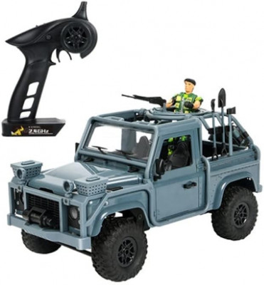 Mașină cu telecomandă Offroad 4WD RC Army Truck, Military Truck Radio Control R foto