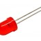 Led 3 mm, rotund, mat, 1.000 lucsi, rosu, 20mA - 140300