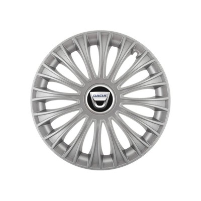 Set 4 capace roti 16 inchi (R16) Dino Gri, Compatibile cu Dacia foto