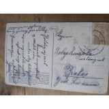 Ilustrata circulatie Romania Regele Carol I Judetul Trei Scaune