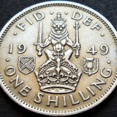 Moneda istorica 1 SHILLING - MAREA BRITANIE / ANGLIA, anul 1949 * cod 339 A