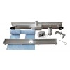Rigola dus Hydroland Greek, integral din inox, lungime 50 cm