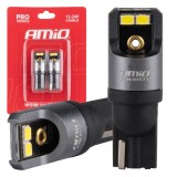 Set becuri CANBUS PRO T10 W5W becuri LED 4x2016 SMD alb 12V 24V