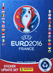 Panini Euro 2016 update set 84 stickere foto