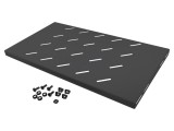 Raft rack 19" 1U negru