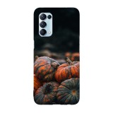 Husa compatibila cu Oppo A76 model Fall Pumpkins, Silicon, TPU, Viceversa, Transparent, Carcasa