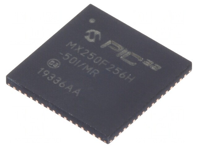 Microcontroler PIC 256kB SMD QFN64 8MHz